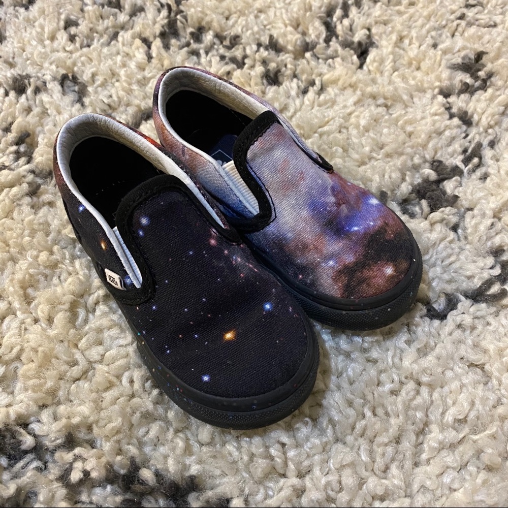 Vans Galaxy Slip Ons size6.5